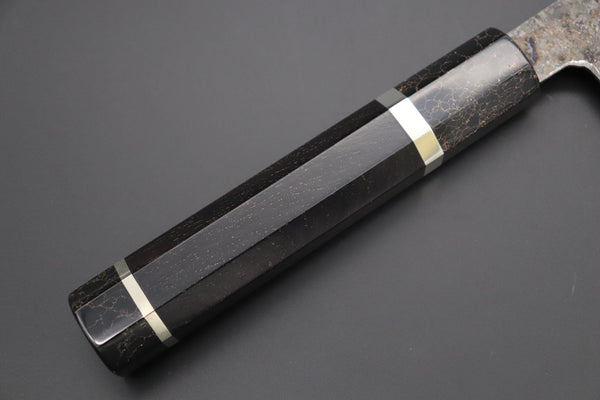 Shirou-Kunimitsu Wa Gyuto Shirou-Kunimitsu White Steel No.2 Kurouchi Series Special Edition SK-5SP45 Wa Gyuto 210mm (8.2 Inch)