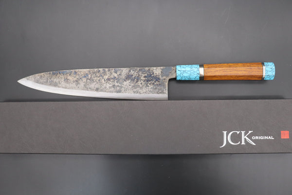 Shirou-Kunimitsu Wa Gyuto Shirou-Kunimitsu White Steel No.2 Kurouchi Series Special Edition SK-6SP41 Wa Gyuto 240mm (9.4 Inch)