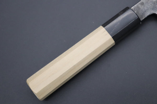 Shirou-Kunimitsu Wa Petty Shirou-Kunimitsu White Steel No.2 Kurouchi Series SK-1 Wa Petty 140mm (5.5 Inch)