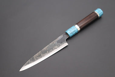 Shirou-Kunimitsu Wa Petty Shirou-Kunimitsu White Steel No.2 Kurouchi Series Special Edition SK-1SP46 Wa Petty 140mm (5.5 Inch)