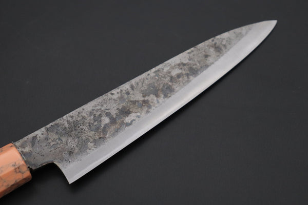 Shirou-Kunimitsu Wa Petty Shirou-Kunimitsu White Steel No.2 Kurouchi Series Special Edition SK-1SP56 Wa Petty 140mm (5.5 Inch)