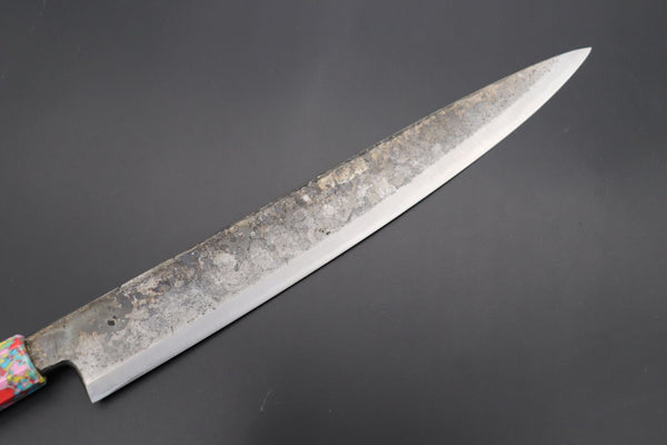 Shirou-Kunimitsu Wa Sujihiki Shirou-Kunimitsu White Steel No.2 Kurouchi Series Special Edition SK-7SP19 Wa Sujihiki 270mm (10.6 Inch)