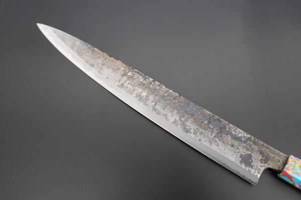 Shirou-Kunimitsu Wa Sujihiki Shirou-Kunimitsu White Steel No.2 Kurouchi Series Special Edition SK-7SP19 Wa Sujihiki 270mm (10.6 Inch)