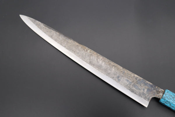 Shirou-Kunimitsu Wa Sujihiki Shirou-Kunimitsu White Steel No.2 Kurouchi Series Special Edition SK-7SP22 Wa Sujihiki 270mm (10.6 Inch)