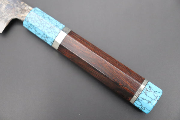 Shirou-Kunimitsu Wa Sujihiki Shirou-Kunimitsu White Steel No.2 Kurouchi Series Special Edition SK-7SP22 Wa Sujihiki 270mm (10.6 Inch)