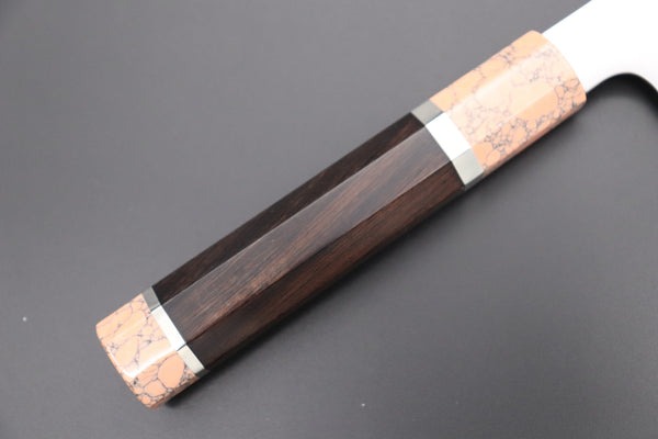 Sukenari Kiritsuke SCL-435 HAP40 Kirutsuke 210mm (8.2 inch) Custom Limited Edition, Sukenari HAP-40 Clad Kiritsuke 210mm (8.2 inch, SCL-435)