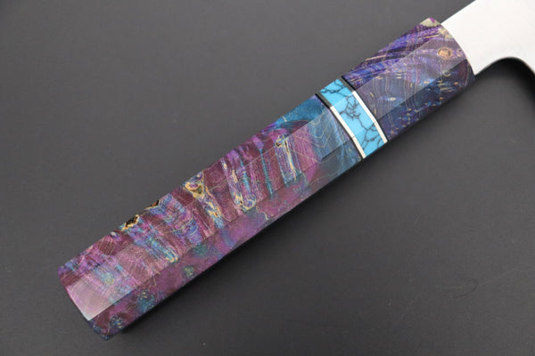 Sukenari Kiritsuke SCL-604 HAP40 Kirutsuke 210mm (8.2 inch) Custom Limited Edition, Sukenari HAP-40 Clad Kiritsuke 210mm (8.2 inch, SCL-604)