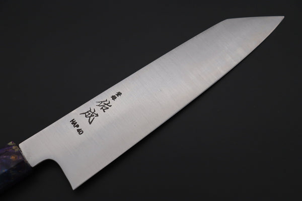 Sukenari Kiritsuke SCL-604 HAP40 Kirutsuke 210mm (8.2 inch) Custom Limited Edition, Sukenari HAP-40 Clad Kiritsuke 210mm (8.2 inch, SCL-604)