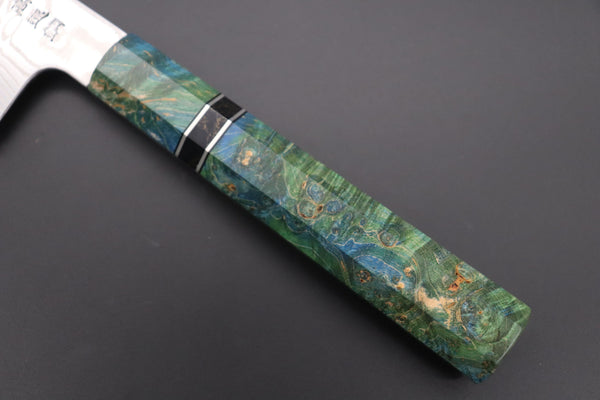 Sukenari Kiritsuke Custom Limited Edition, Sukenari HAP-40 Nickel Damascus Kiritsuke 270mm (10.6 inch, SCL-595)