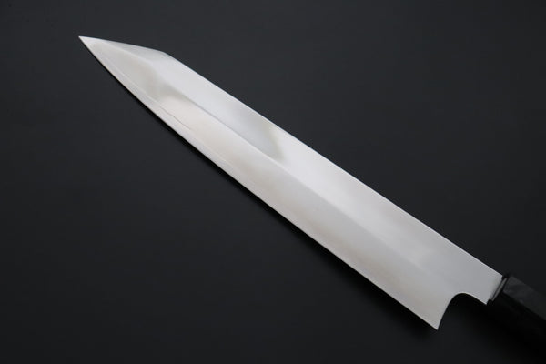 Sukenari Kiritsuke SCL-704 VG-XEOS Kiritsuke 240mm (9.4 inch) Custom Limited Edition, Sukenari VG-XEOS Clad Kiritsuke 240mm - Double Shinogi, Mirror Polish (9.4 inch, SCL-704)