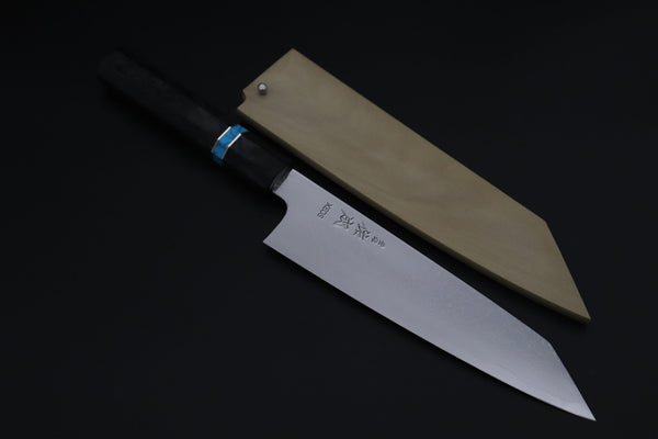 Sukenari Kiritsuke SCL-646 VG-XEOS Kiritsuke 210mm (8.2 inch) Custom Limited Edition, Sukenari VG-XEOS Nickel Damascus Kiritsuke 210mm (8.2 inch, SCL-646)