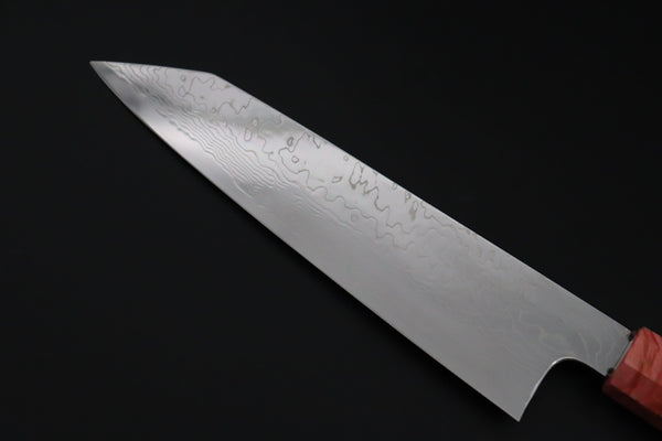 Sukenari Kiritsuke SCL-648 VG-XEOS Kiritsuke 210mm (8.2 inch) Custom Limited Edition, Sukenari VG-XEOS Nickel Damascus Kiritsuke 210mm (8.2 inch, SCL-648)