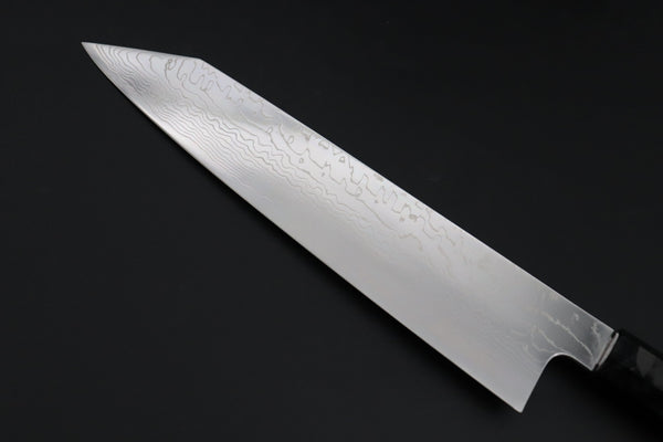 Sukenari Kiritsuke SCL-649 VG-XEOS Kiritsuke 240mm (9.4 inch) Custom Limited Edition, Sukenari VG-XEOS Nickel Damascus Kiritsuke 240mm (9.4 inch, SCL-649)