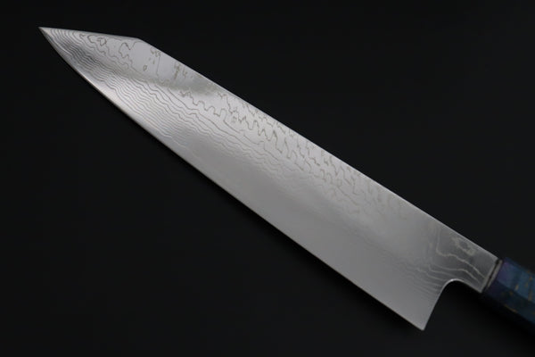 Sukenari Kiritsuke SCL-651 VG-XEOS Kiritsuke 240mm (9.4 inch) Custom Limited Edition, Sukenari VG-XEOS Nickel Damascus Kiritsuke 240mm (9.4 inch, SCL-651)