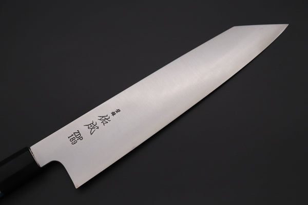 Sukenari Kiritsuke SCL-550 ZDP189 Kiritsuke 240mm (9.4 inch) Custom Limited Edition, Sukenari ZDP-189 Clad Kiritsuke 240mm (9.4 inch, SCL-550)