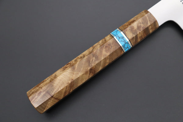 Sukenari Kiritsuke SCL-554 ZDP189 Kiritsuke 240mm (9.4 inch) Custom Limited Edition, Sukenari ZDP-189 Clad Kiritsuke 240mm (9.4 inch, SCL-554)
