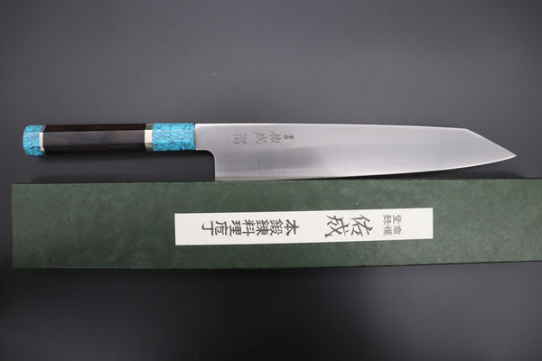 Sukenari Kiritsuke SCL-337 ZDP189 Kirutsuke Slicer 270mm (10.6 inch) Custom Limited Edition, Sukenari ZDP-189 Clad Kiritsuke Slicer 270mm (10.6 inch, SCL-337)