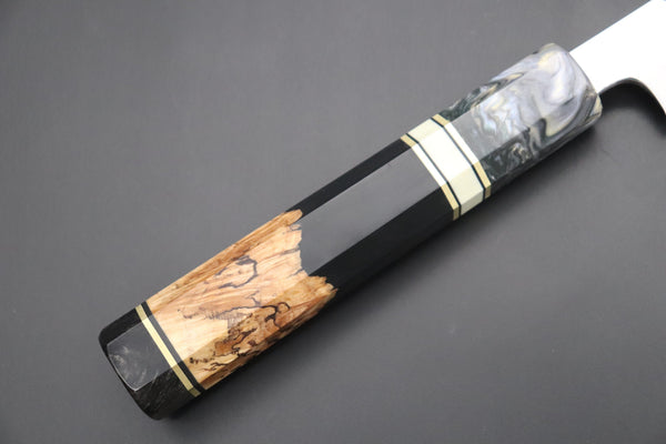 Sukenari Kiritsuke Yanagiba Honyaki SG-II HSG-7 Kiritsuke Yanagiba 270mm (10.6 Inch) / Right Handed Custom Limited Edition, Sukenari Honyaki SG-II Series HSG-7 Kiritsuke Yanagiba 270mm (10.6 Inch, Single Bevel Edge)