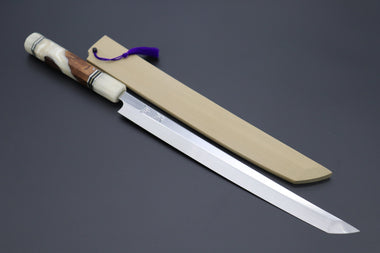 Sukenari Sakimaru Takohiki Honyaki SG-II HSG-3 Sakimaru Takohiki 300mm (11.8 Inch) / Right Handed Custom Limited Edition, Sukenari Honyaki SG-II Series HSG-3 Sakimaru Takohiki 300mm (11.8 Inch, Single Bevel Edge)