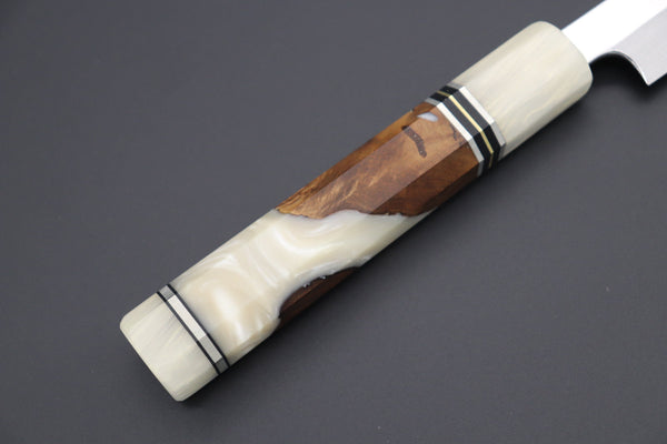 Sukenari Sakimaru Takohiki Honyaki SG-II HSG-3 Sakimaru Takohiki 300mm (11.8 Inch) / Right Handed Custom Limited Edition, Sukenari Honyaki SG-II Series HSG-3 Sakimaru Takohiki 300mm (11.8 Inch, Single Bevel Edge)