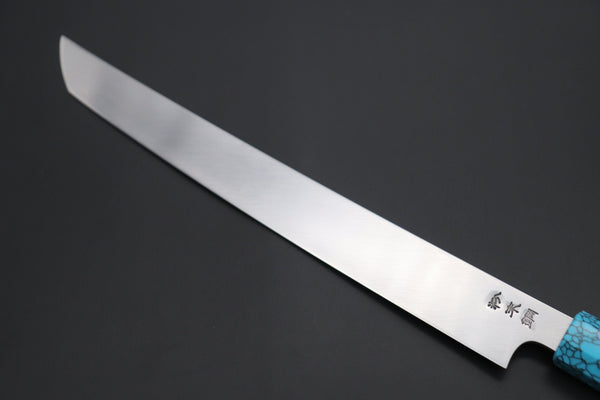 Sukenari Sakimaru Takohiki SCL-202 SGII-2 Kiritsuke 270mm (10.6inch) / Right Handed Custom Limited Edition, Sukenari Special Steel Series SG-II Hon Kasumi Sakimaru Takohiki 270mm (10.6 inch, Single Bevel Edge, SCL-422)