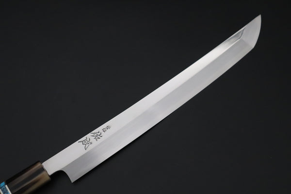 Sukenari Sakimaru Takohiki SCL-691 SG-II Sakimaru Takohiki 270mm (10.6inch) / Right Handed Custom Limited Edition, Sukenari Special Steel Series SG-II Hon Kasumi Sakimaru Takohiki 270mm (10.6 inch, Single Bevel Edge, SCL-691)