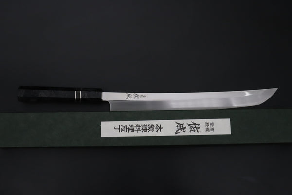 Sukenari Sakimaru Takohiki SCL-694 SG-II Sakimaru Takohiki 300mm (11.8inch) / Right Handed Custom Limited Edition, Sukenari Special Steel Series SG-II Hon Kasumi Sakimaru Takohiki 300mm (11.8 inch, Single Bevel Edge, SCL-694)