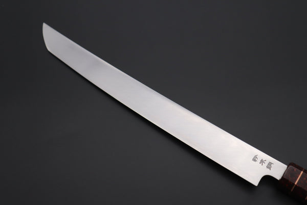 Sukenari Sakimaru Takohiki SCL-458 SRS-13 Sakimaru Takohiki 300mm (11.8 inch) Custom Limited Edition, Sukenari SRS-13 Nickel Damascus Sakimaru Takohiki 300mm (11.8 inch, SCL-458)