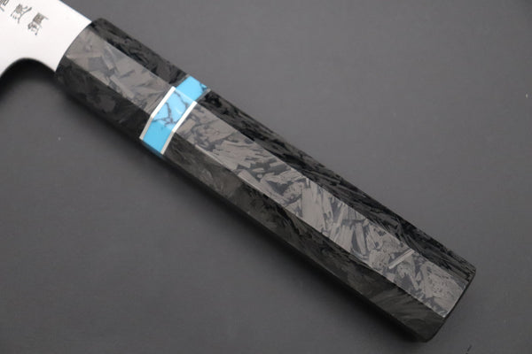 Sukenari Wa Gyuto SCL-599 HAP40 Wa Gyuto 210mm (8.2 inch) Custom Limited Edition, Sukenari HAP-40 Clad Wa Gyuto 210mm (8.2 inch, SCL-599)