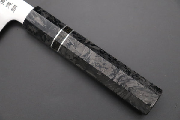 Sukenari Wa Gyuto SCL-600 HAP40 Wa Gyuto 210mm (8.2 inch) Custom Limited Edition, Sukenari HAP-40 Clad Wa Gyuto 210mm (8.2 inch, SCL-600)