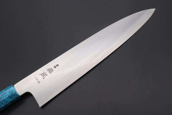 Sukenari Wa Gyuto SCL-334 HAP40 Wa Gyuto 270mm (10.6 inch) Custom Limited Edition, Sukenari HAP-40 Clad Wa Gyuto 270mm (10.6 inch, SCL-334)