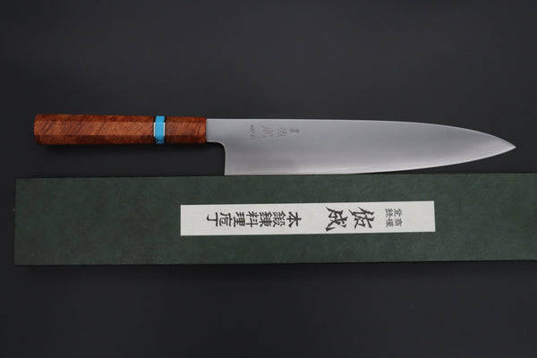 Sukenari Wa Gyuto Custom Limited Edition, Sukenari HAP-40 Clad Wa Gyuto 270mm (10.6 inch, SCL-612)