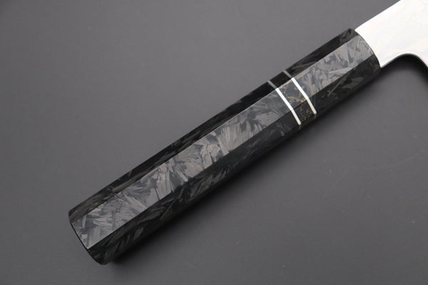 Sukenari Wa Gyuto Custom Limited Edition, Sukenari HAP-40 Nickel Damascus Wa Gyuto 240mm (9.4 inch, SCL-587)