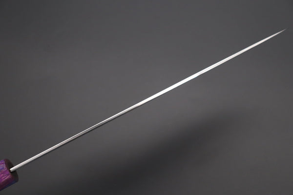 Sukenari Wa Gyuto Custom Limited Edition, Sukenari HAP-40 Nickel Damascus Wa Gyuto 240mm (9.4 inch, SCL-588)