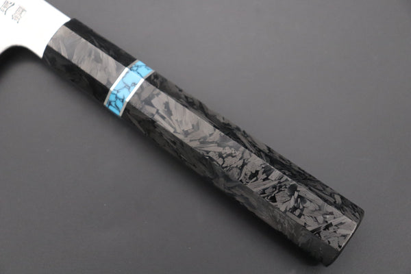 Sukenari Wa Gyuto Custom Limited Edition, Sukenari HAP-40 Nickel Damascus Wa Gyuto 270mm (10.6 inch, SCL-592)