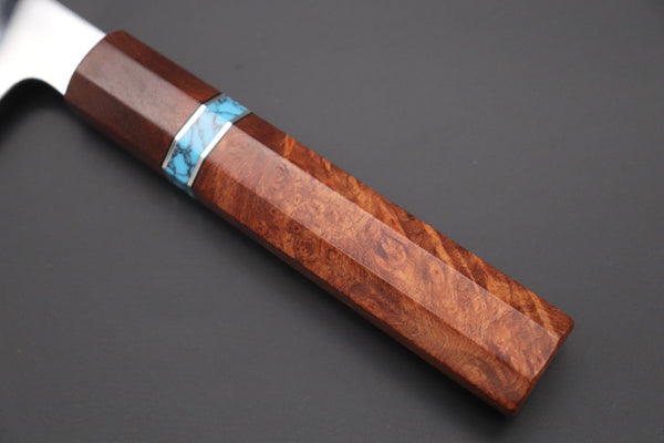 Sukenari Wa Gyuto Custom Limited Edition, Sukenari Honyaki Series White Steel No.2 Wa Gyuto 210mm (8.2 Inch, SCL-562)