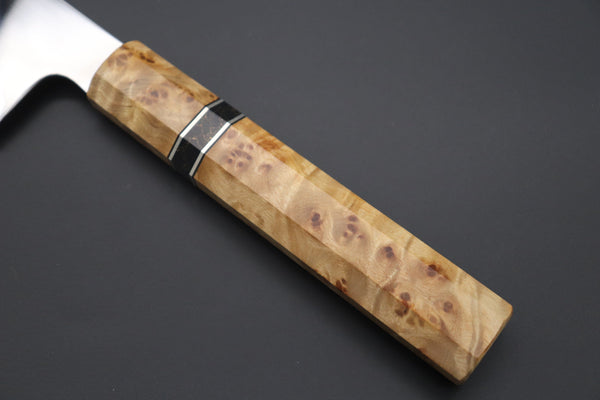 Sukenari Wa Gyuto Custom Limited Edition, Sukenari Honyaki Series White Steel No.2 Wa Gyuto 210mm (8.2 Inch, SCL-564)