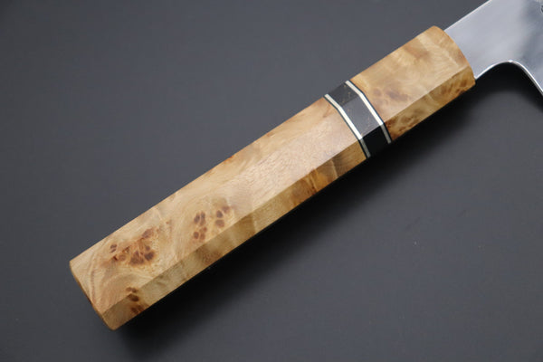 Sukenari Wa Gyuto Custom Limited Edition, Sukenari Honyaki Series White Steel No.2 Wa Gyuto 210mm (8.2 Inch, SCL-564)