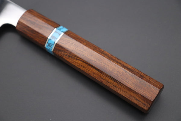 Sukenari Wa Gyuto Custom Limited Edition, Sukenari Honyaki Series White Steel No.2 Wa Gyuto 210mm (8.2 Inch, SCL-565)
