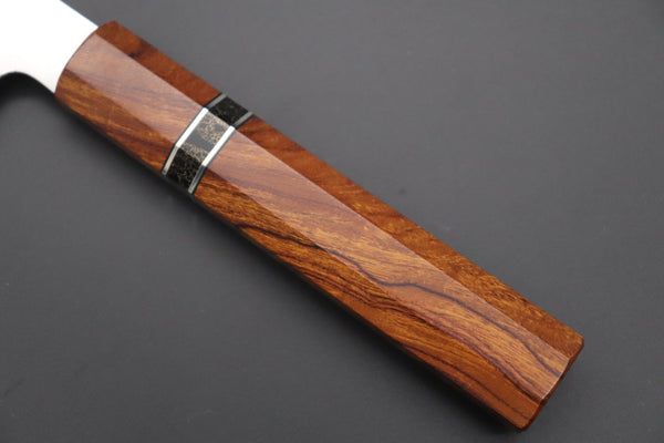 Sukenari Wa Gyuto Custom Limited Edition, Sukenari Honyaki Series White Steel No.2 Wa Gyuto 210mm (8.2 Inch, SCL-566)