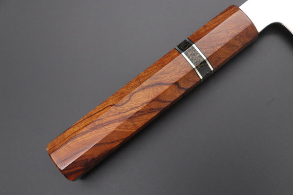Sukenari Wa Gyuto Custom Limited Edition, Sukenari Honyaki Series White Steel No.2 Wa Gyuto 210mm (8.2 Inch, SCL-566)