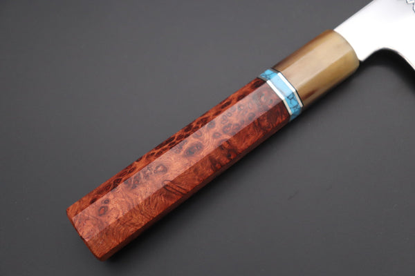Sukenari Wa Gyuto Custom Limited Edition, Sukenari Honyaki Series White Steel No.2 Wa Gyuto 270mm (10.6 Inch, SCL-570)