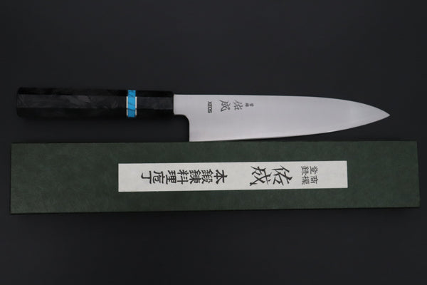 Sukenari Wa Gyuto SCL-658 VG-XEOS Wa Gyuto 210mm (8.2 inch) Custom Limited Edition, Sukenari VG-XEOS Clad Wa Gyuto 210mm (8.2 inch, SCL-658)
