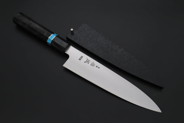Sukenari Wa Gyuto SCL-658 VG-XEOS Wa Gyuto 210mm (8.2 inch) Custom Limited Edition, Sukenari VG-XEOS Clad Wa Gyuto 210mm (8.2 inch, SCL-658)