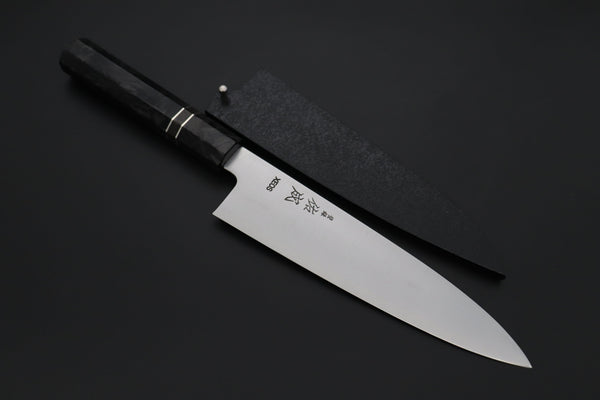 Sukenari Wa Gyuto SCL-659 VG-XEOS Wa Gyuto 210mm (8.2 inch) Custom Limited Edition, Sukenari VG-XEOS Clad Wa Gyuto 210mm (8.2 inch, SCL-659)