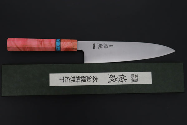 Sukenari Wa Gyuto SCL-660 VG-XEOS Wa Gyuto 210mm (8.2 inch) Custom Limited Edition, Sukenari VG-XEOS Clad Wa Gyuto 210mm (8.2 inch, SCL-660)