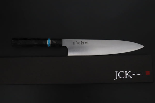 Sukenari Wa Gyuto SCL-673 VG-XEOS Wa Gyuto 240mm (9.4 inch) Custom Limited Edition, Sukenari VG-XEOS Clad Wa Gyuto 240mm (9.4 inch, SCL-673)