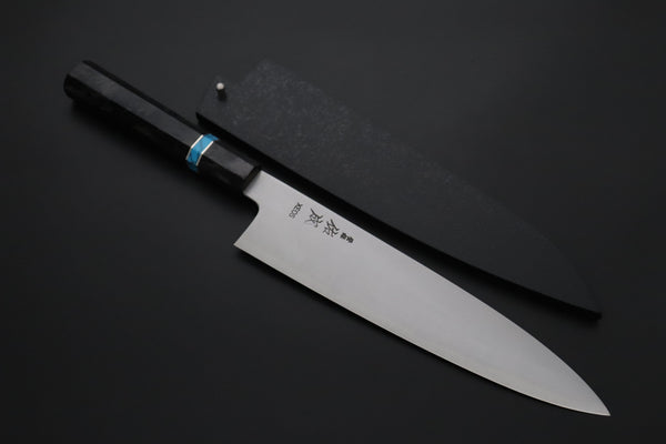 Sukenari Wa Gyuto SCL-673 VG-XEOS Wa Gyuto 240mm (9.4 inch) Custom Limited Edition, Sukenari VG-XEOS Clad Wa Gyuto 240mm (9.4 inch, SCL-673)