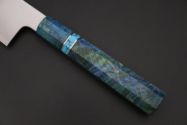 Sukenari Wa Gyuto SCL-675 VG-XEOS Wa Gyuto 240mm (9.4 inch) Custom Limited Edition, Sukenari VG-XEOS Clad Wa Gyuto 240mm (9.4 inch, SCL-675)