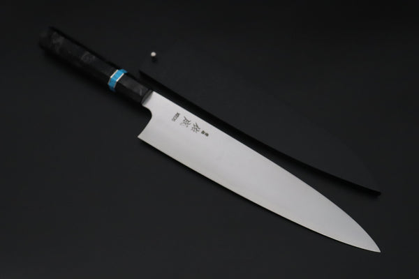 Sukenari Wa Gyuto SCL-676 VG-XEOS Wa Gyuto 270mm (10.6 inch) Custom Limited Edition, Sukenari VG-XEOS Clad Wa Gyuto 270mm (10.6 inch, SCL-676)